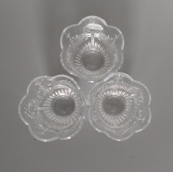 Vintage St George crystal 24% lead crystal Christmas tree Candle holders - Picture 2 of 8